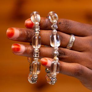 2 for $20 - Crystal Elastic bracelets